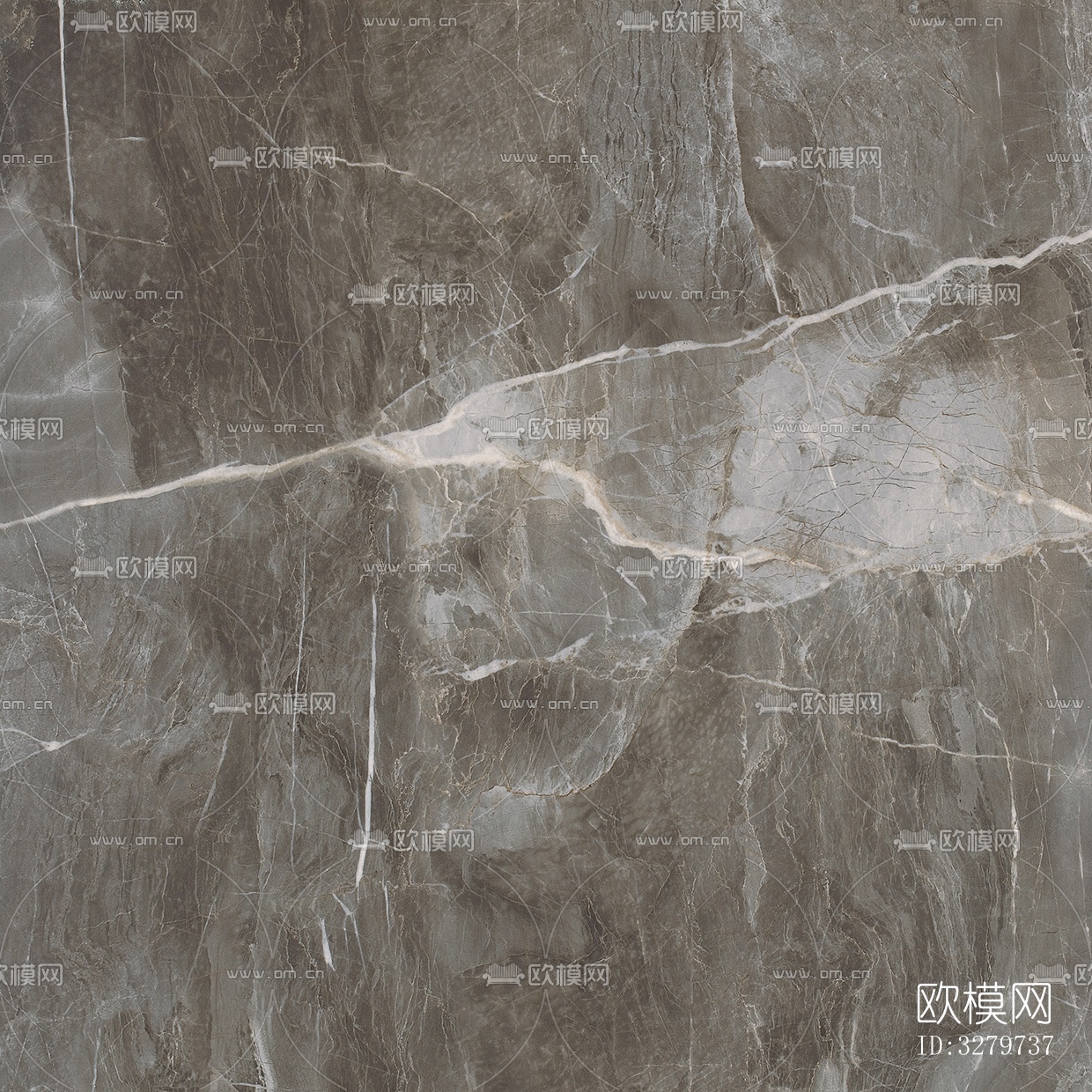 灰色山水纹理大理石奢石瓷砖下载（渲染图1）