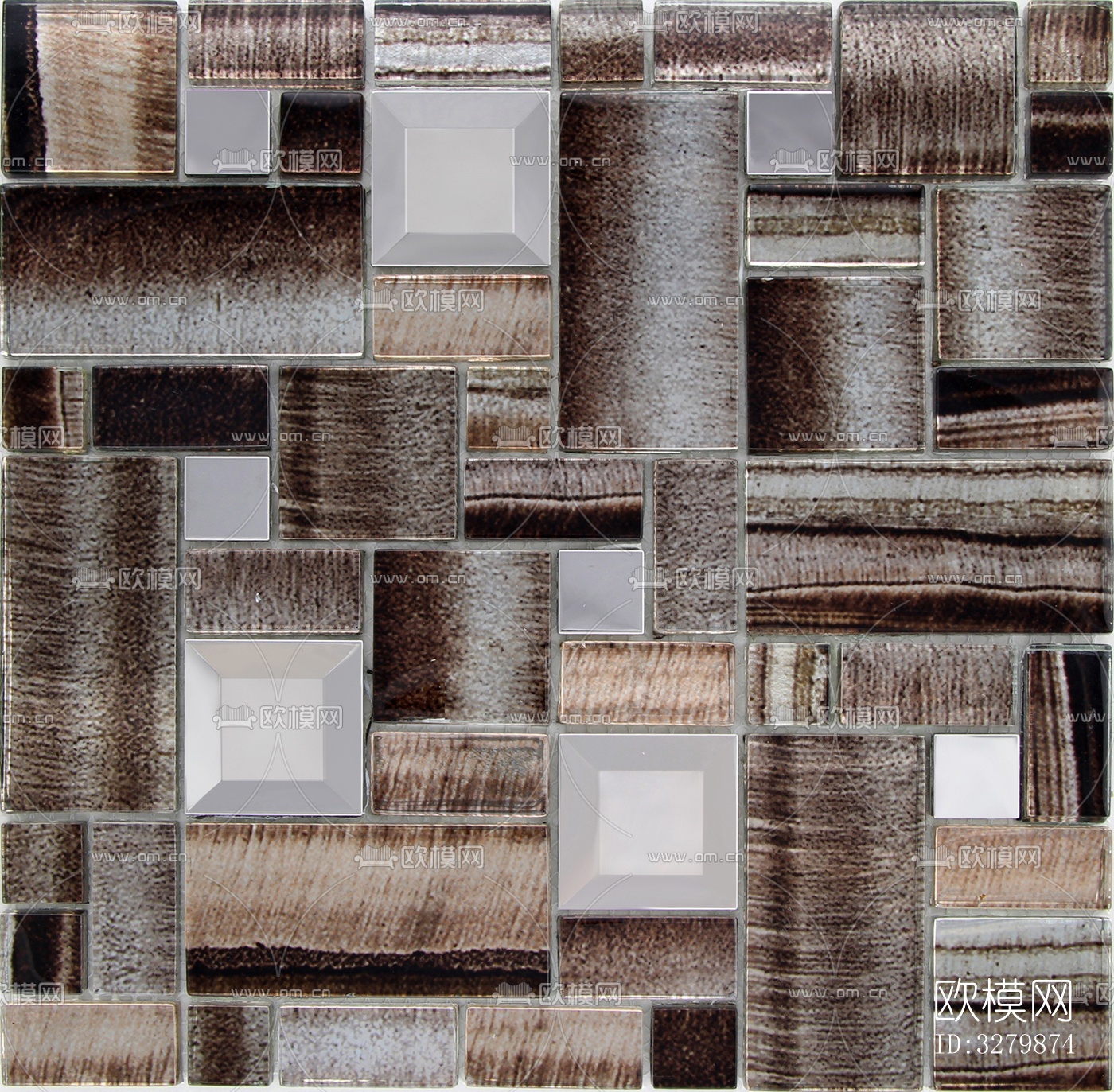 马赛克拼花砖图案下载（渲染图4）