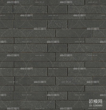 文化石墙面材质下载（渲染图2）