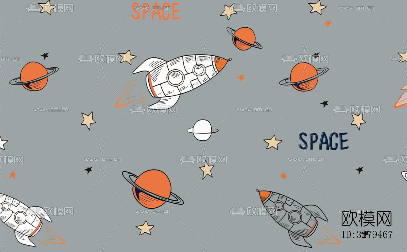 儿童卡通壁画下载