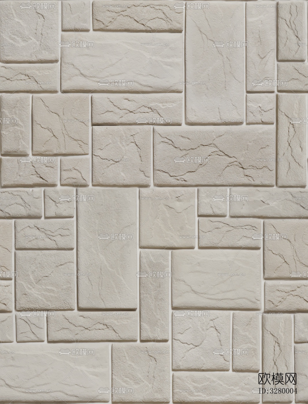 文化石墙面材质下载（渲染图3）