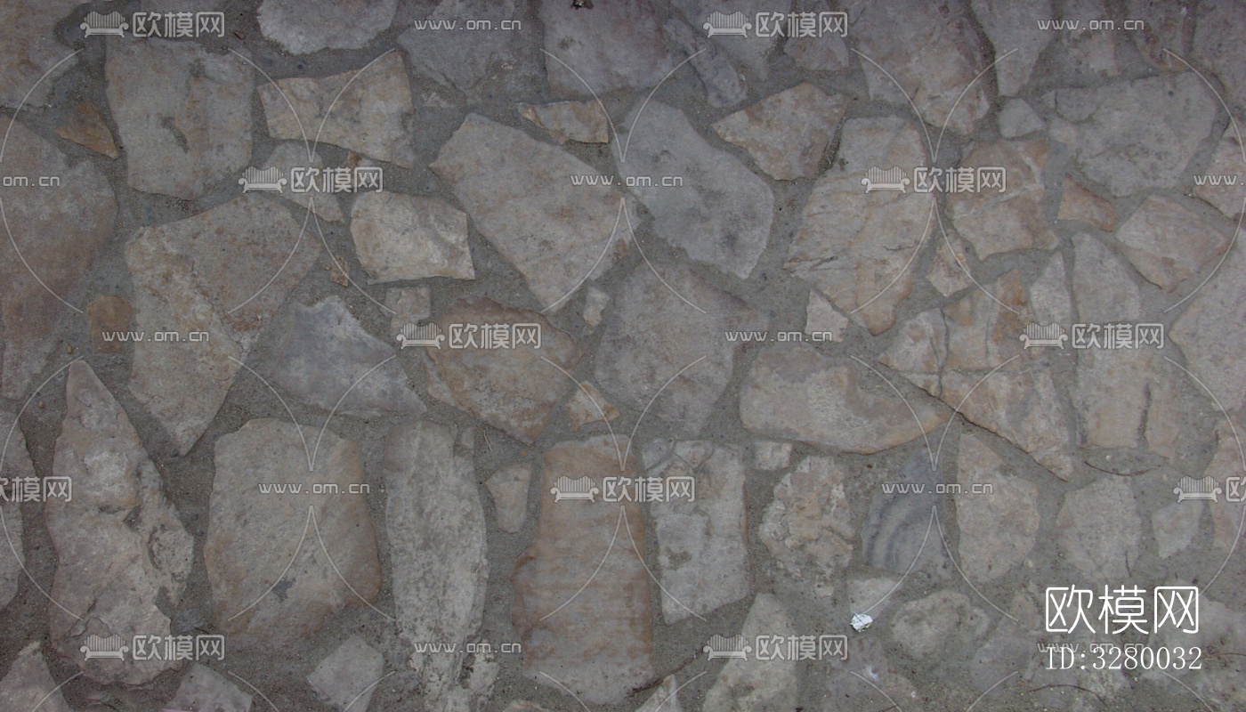 文化石墙面材质下载（渲染图10）