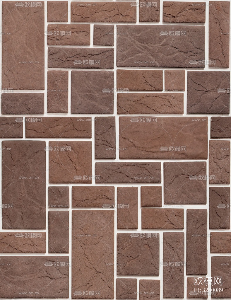 文化石墙面材质下载（渲染图5）