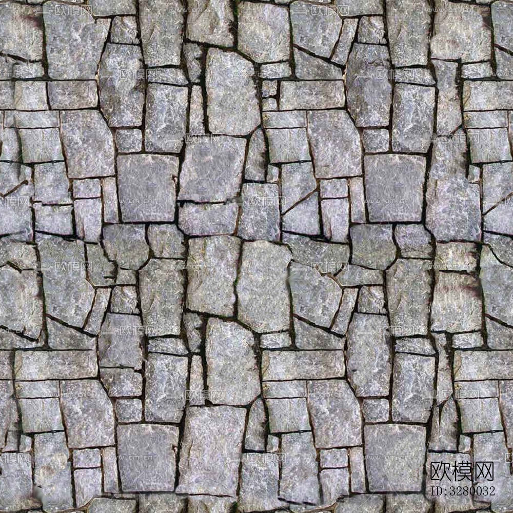 文化石墙面材质下载（渲染图9）