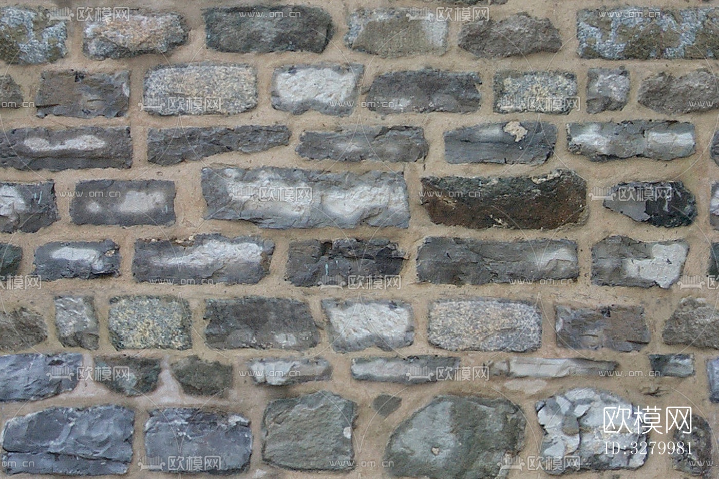 文化石墙面材质下载（渲染图8）