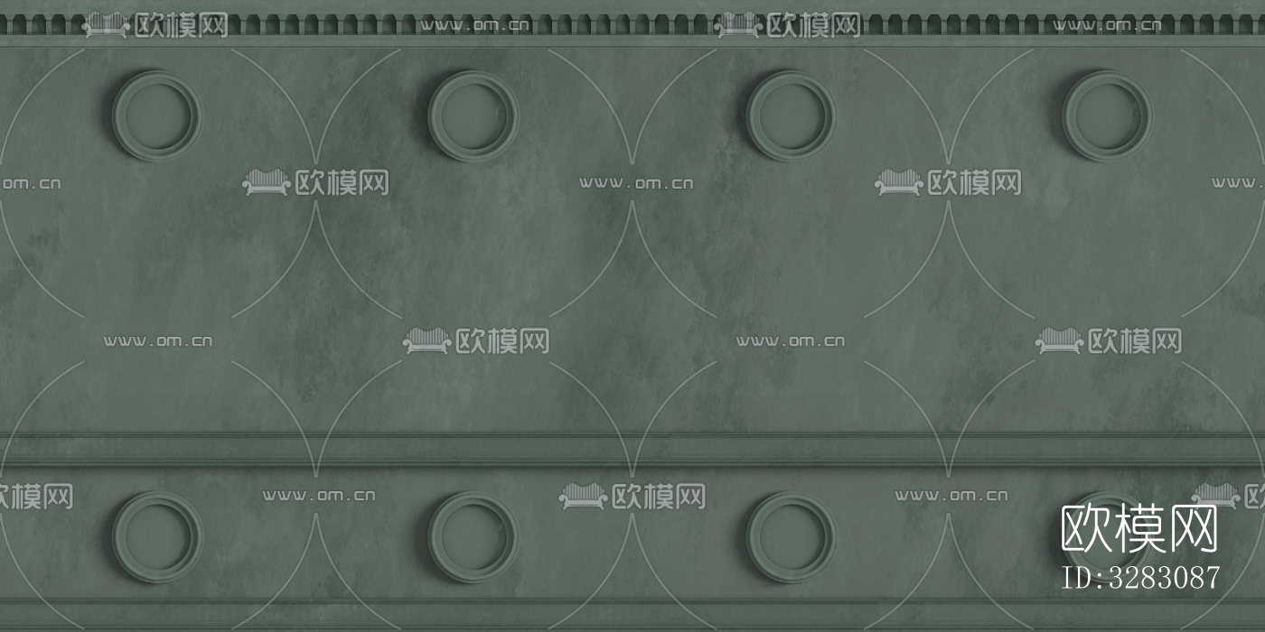 绿色几何壁纸下载