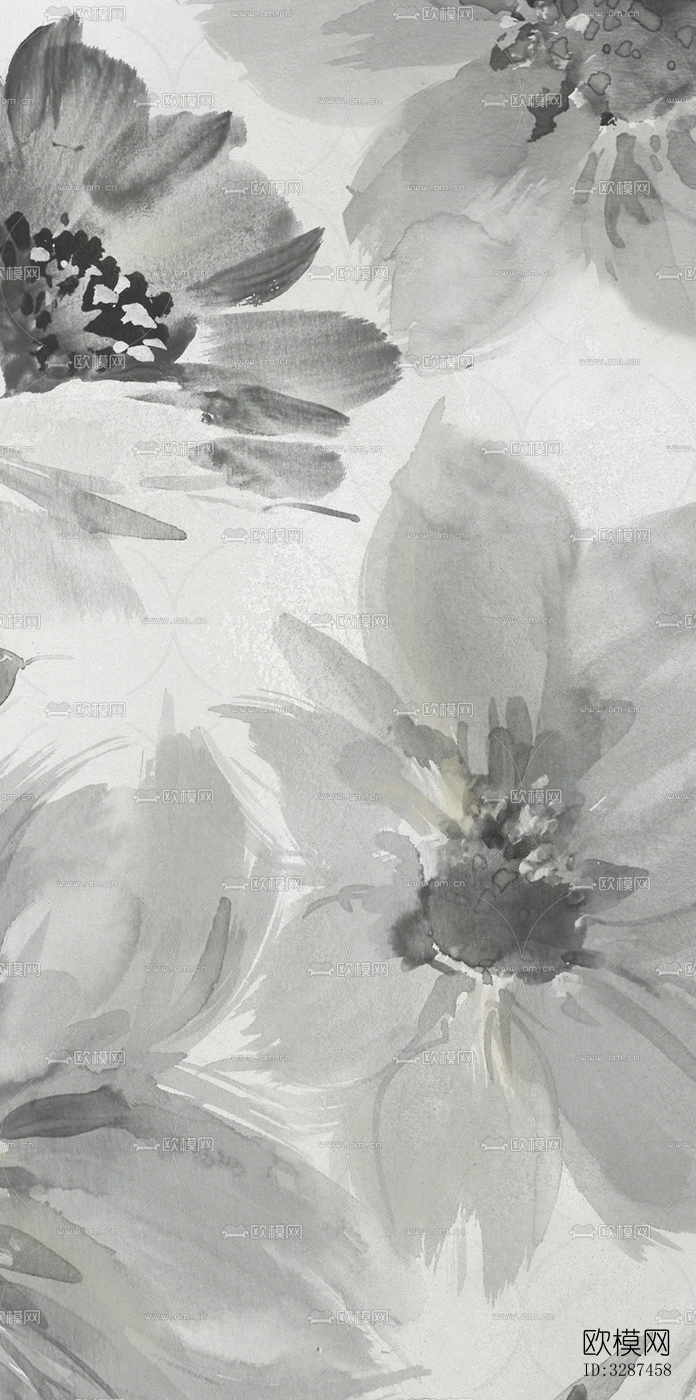 水墨印花瓷砖下载