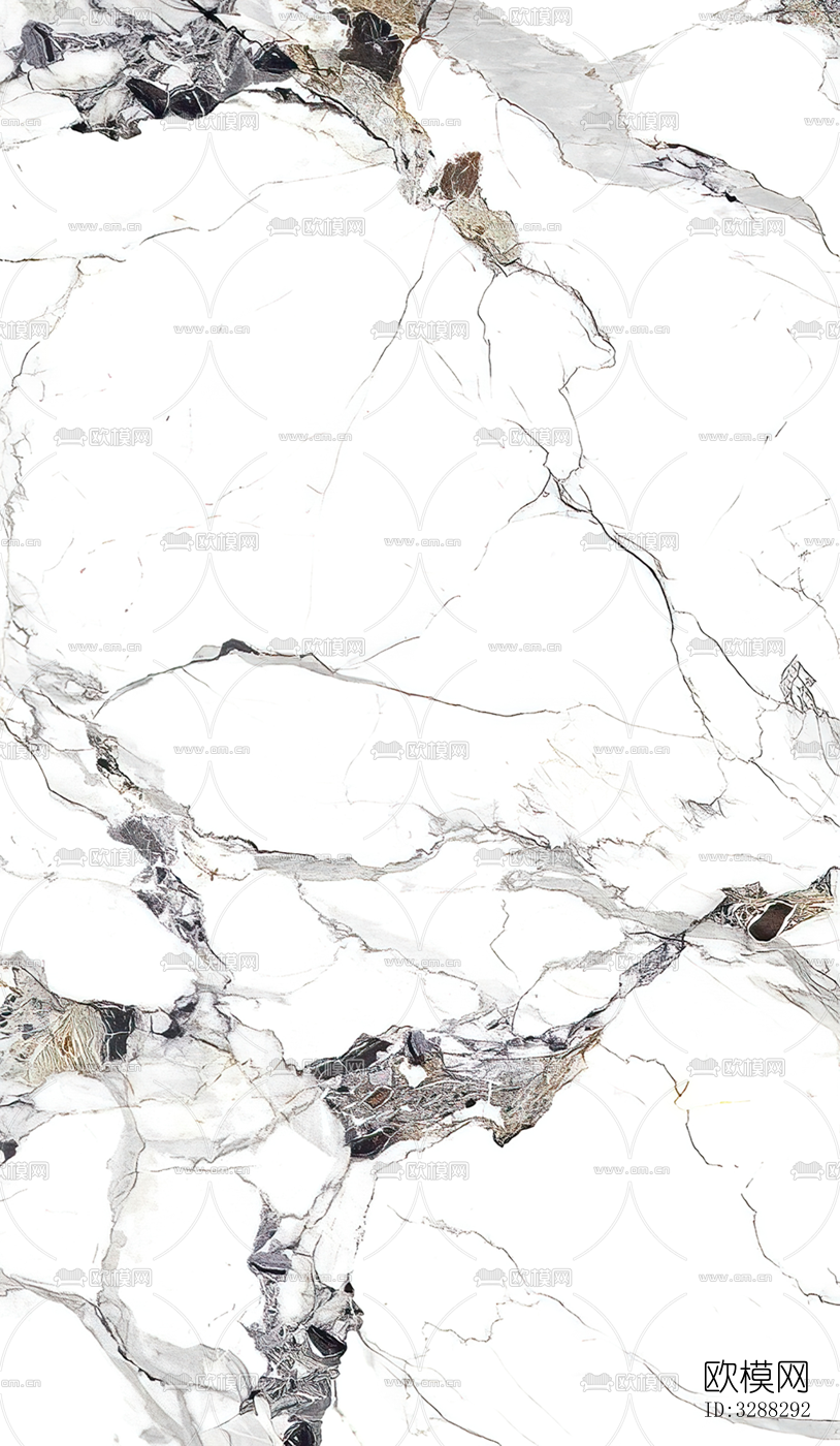 白色大理石材岩板爵士白鱼肚白下载