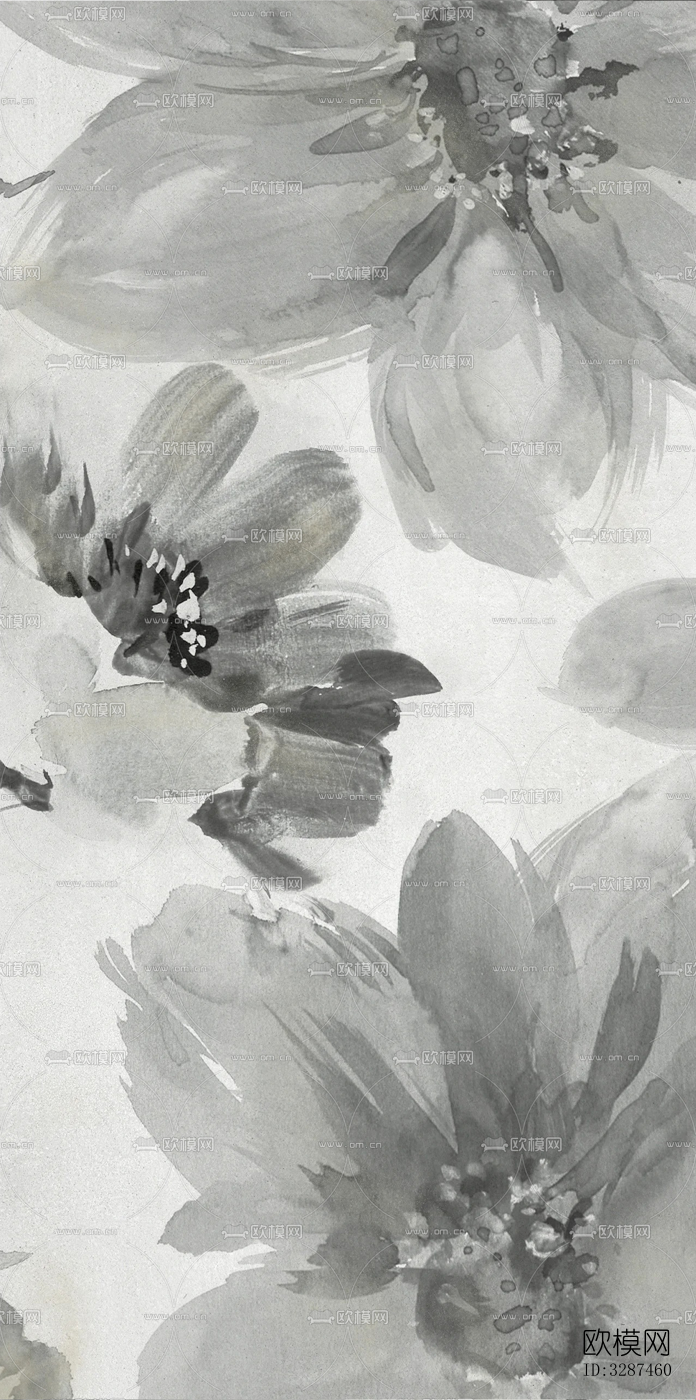 水墨印花瓷砖下载