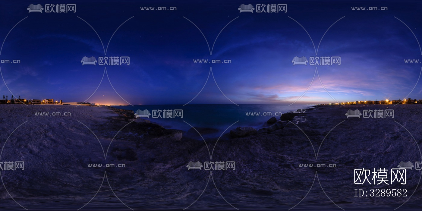 HDR城市夜景，HDR夜景沙滩下载