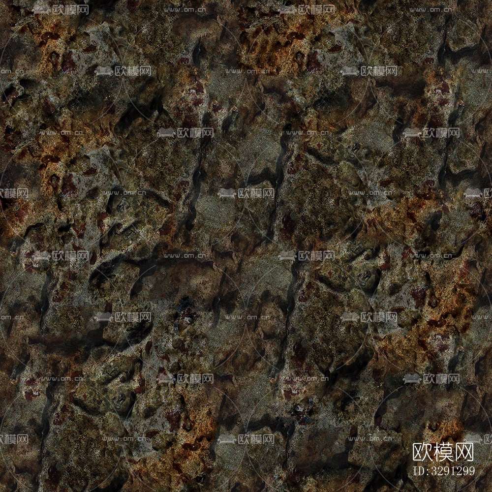 无缝黑灰色文化石墙岩石材墙面下载