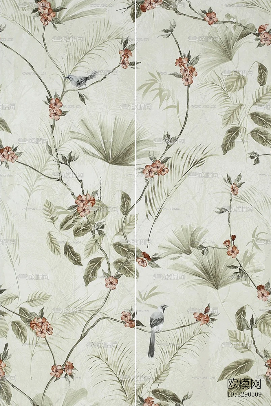 法式花砖连纹砖下载