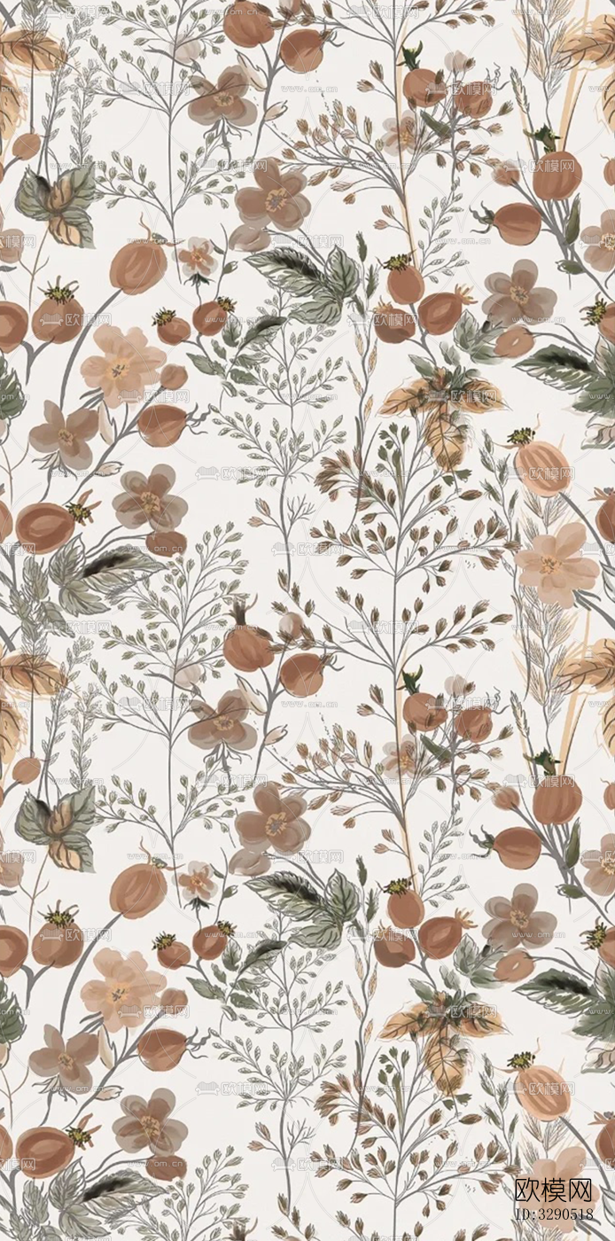 法式花砖连纹砖下载