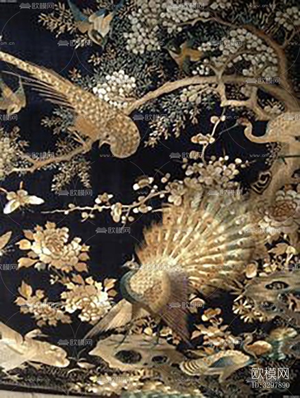 黑色中式装饰画挂画下载