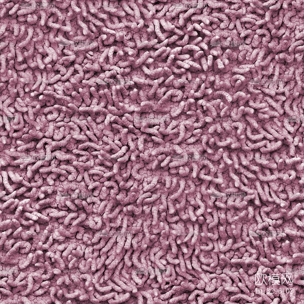 无缝现代酒店办公室粉红色粗纹肌理毛绒满铺地毯地垫下载