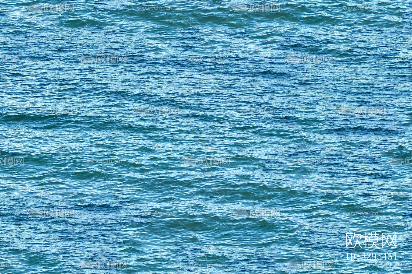 无缝蓝色水波纹水面游泳池水池浪花海浪纹理下载