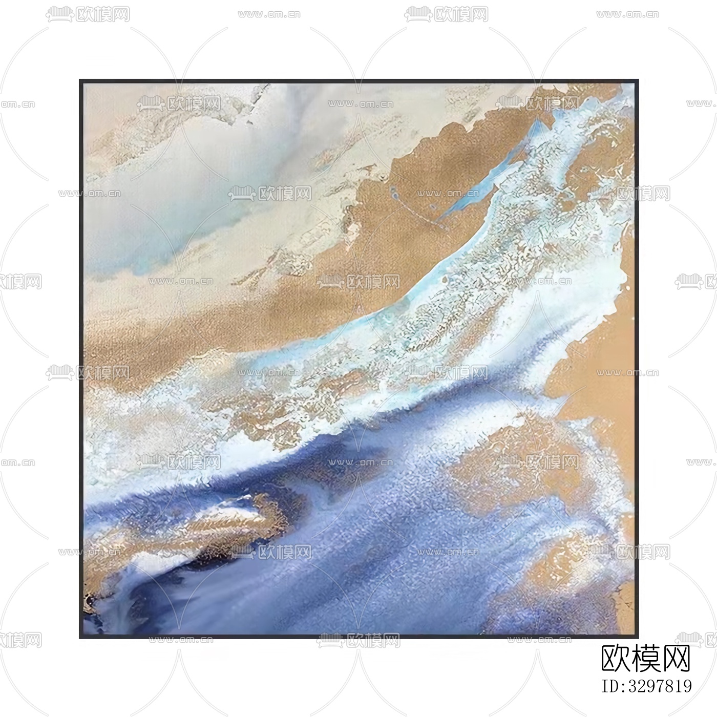 现代抽象艺术装饰画下载