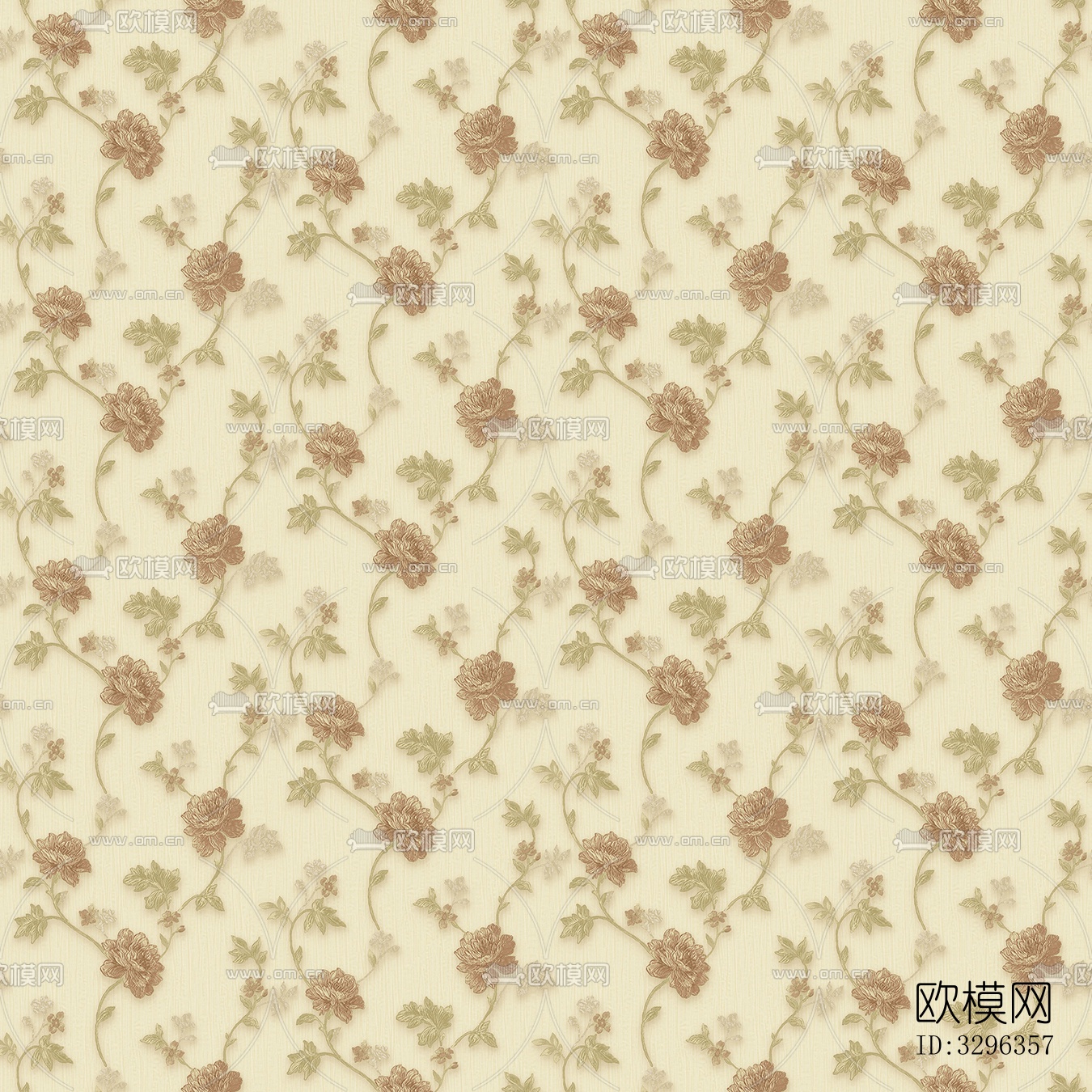 无缝现代欧式田园碎花植物花纹图案墙纸壁纸壁布下载