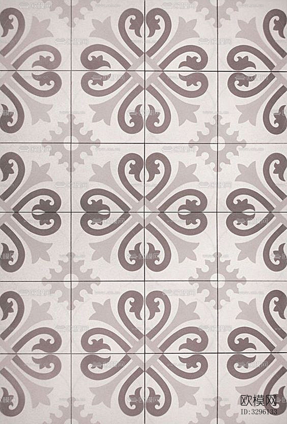 花纹瓷砖花砖贴图下载下载（渲染图7）