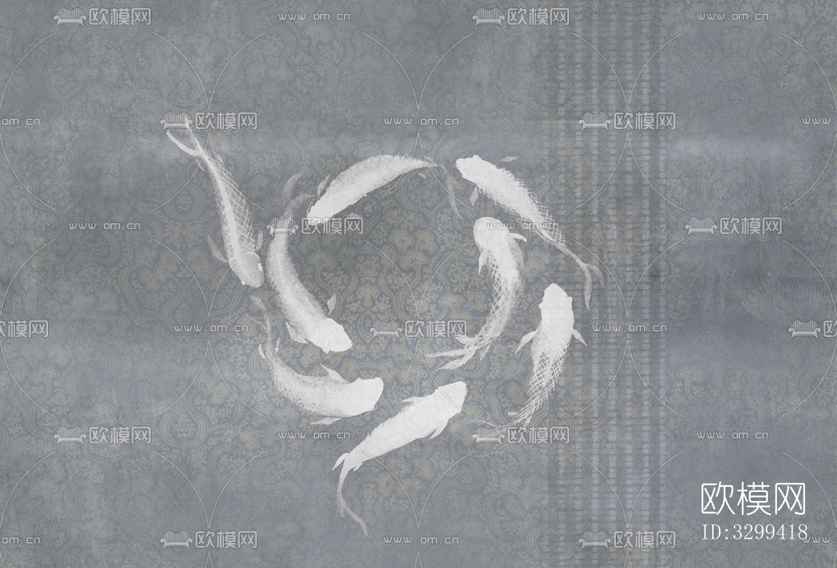 中式鱼壁纸下载