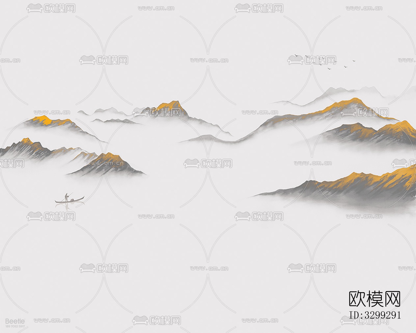 中式山水壁纸下载