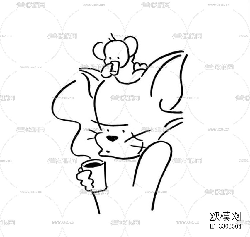 漫画风格装饰画下载