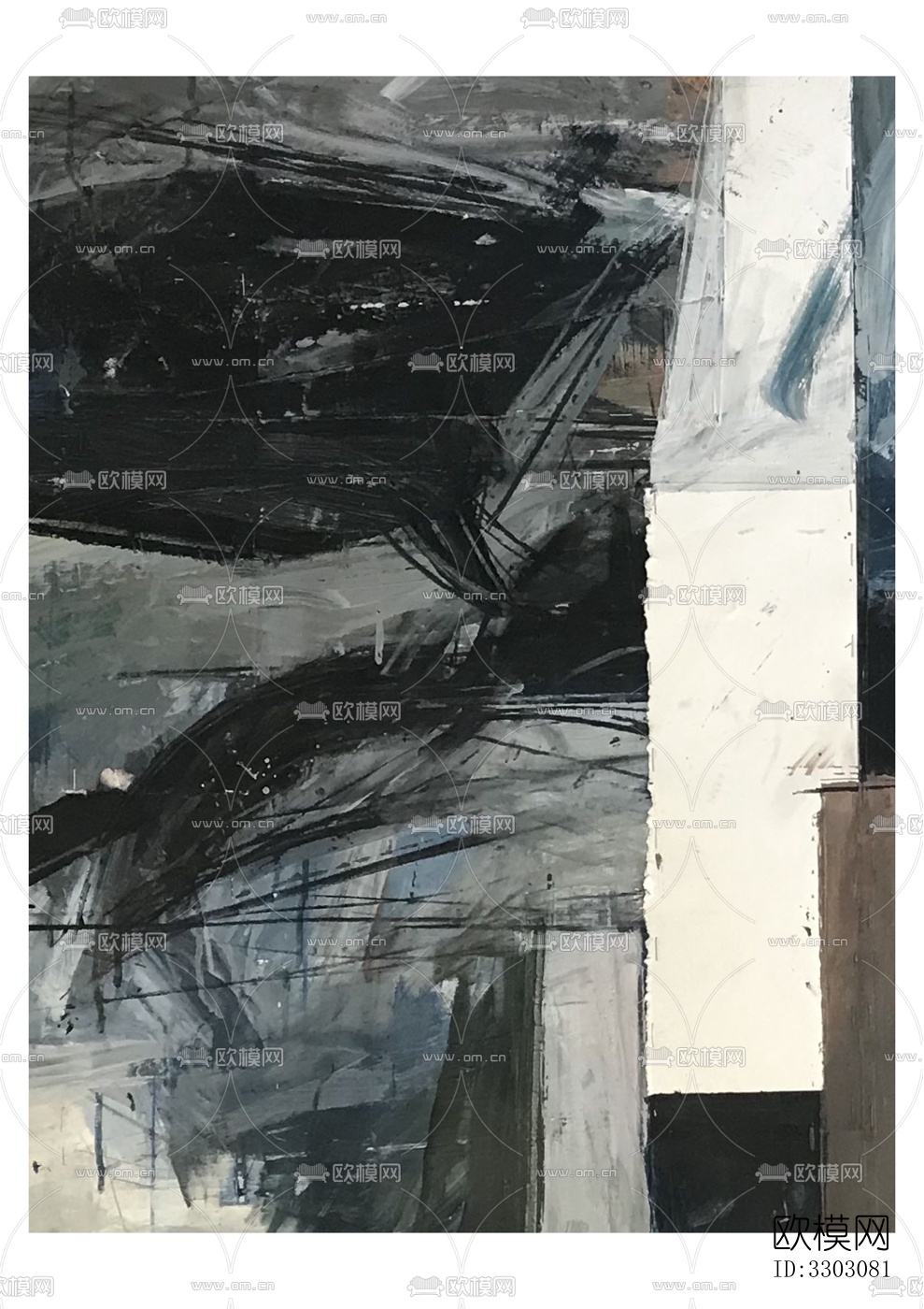 现代抽象装饰画下载