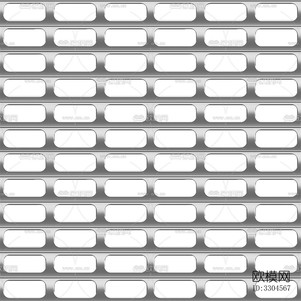 无缝免扣银色镂空冲孔板穿孔金属板铝板下载