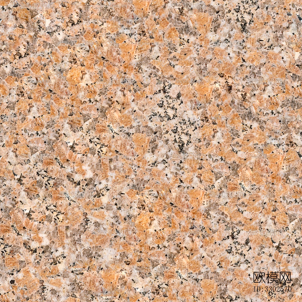 无缝浅黄色水磨石花岗岩石材下载