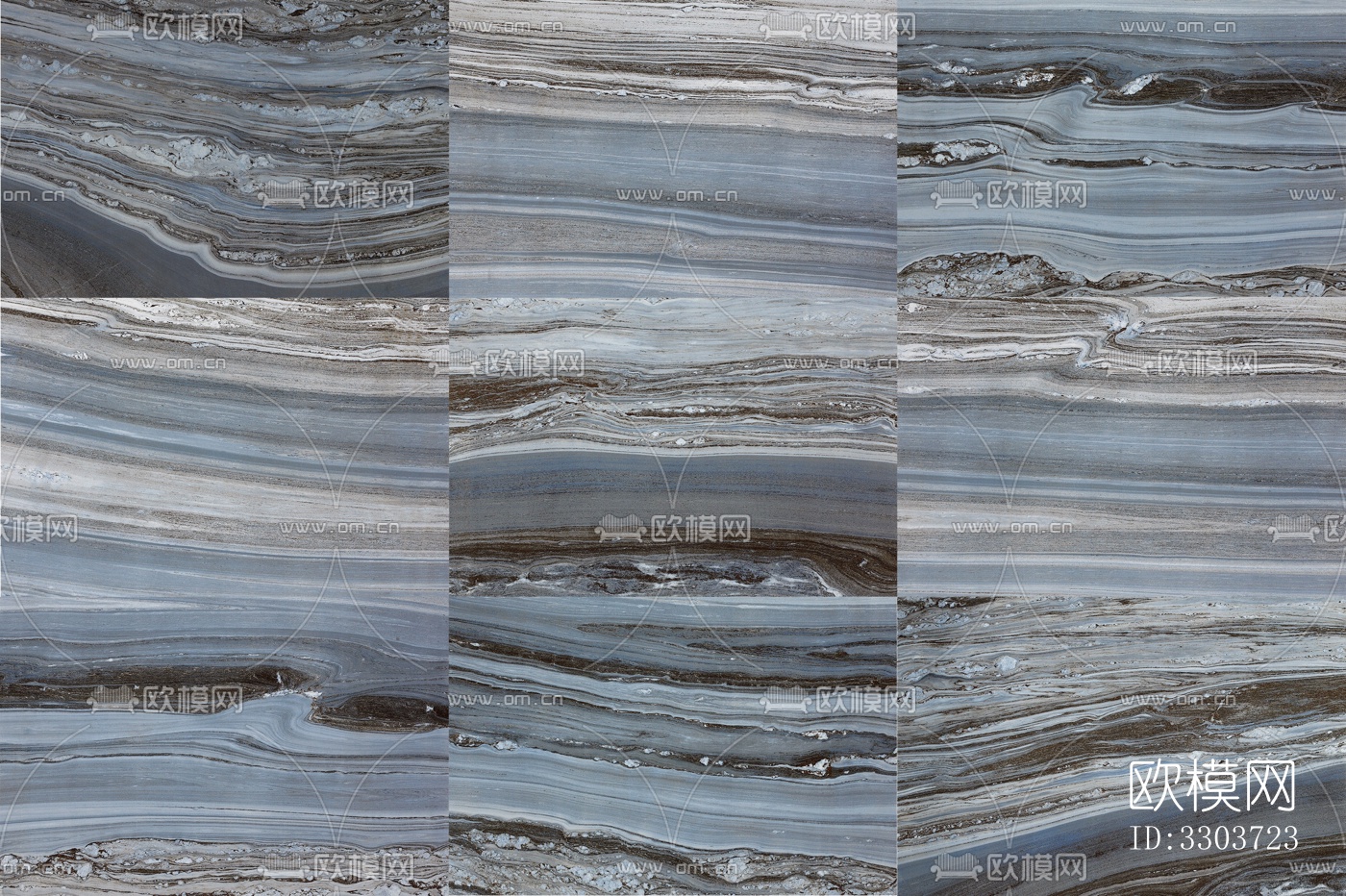 蓝色大理石拼花下载