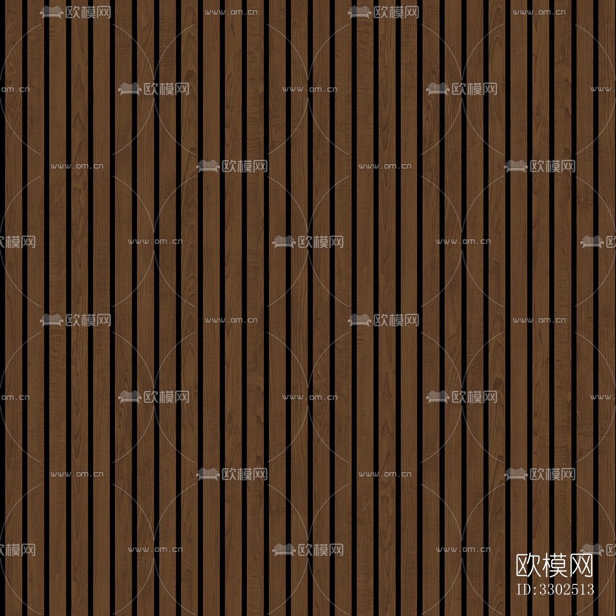 无缝原木色实木纹木饰面木格栅造型背景墙面 (11)下载