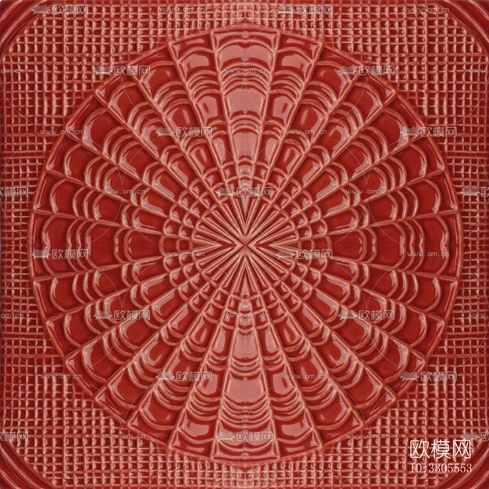 西瓜色复古手工砖