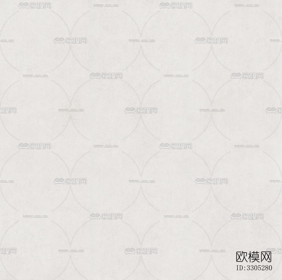 岩板洛可可奶白贴图