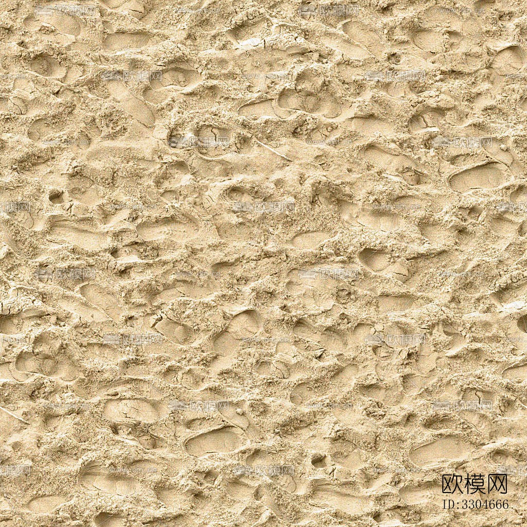 无缝黄色沙滩沙子沙土地面