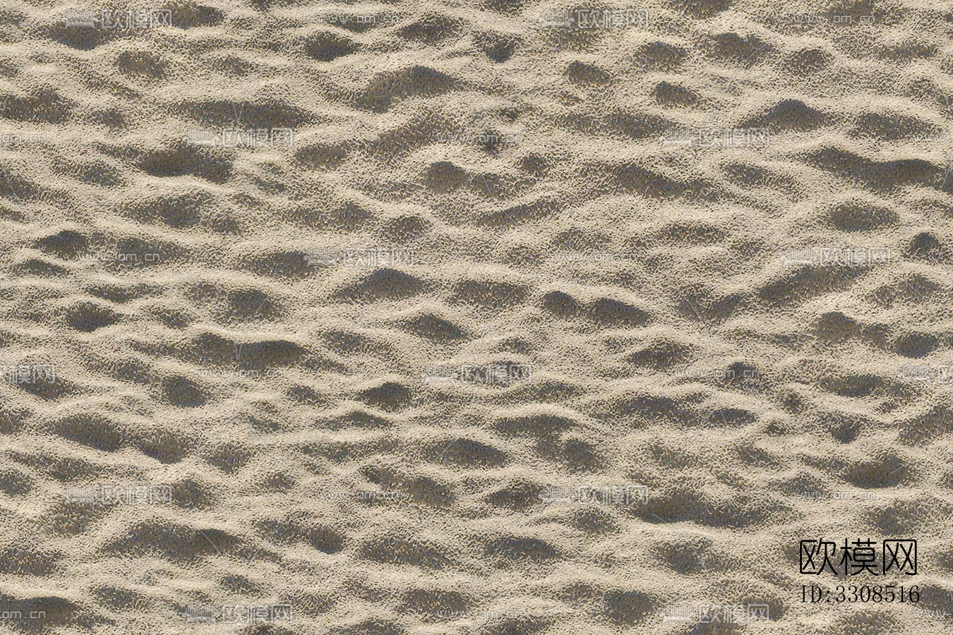 无缝黄色沙滩沙子沙土地面