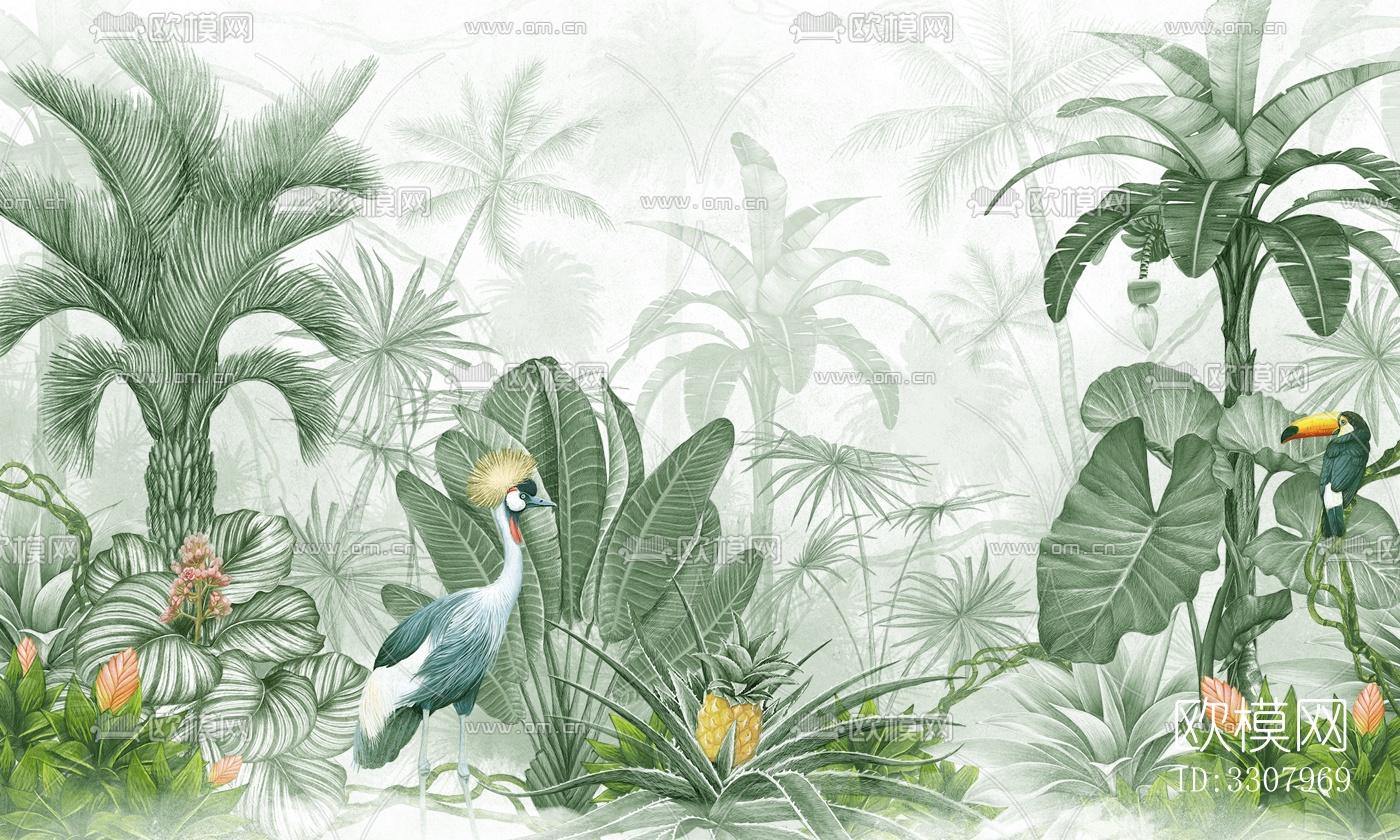 植物画墙纸 壁纸下载