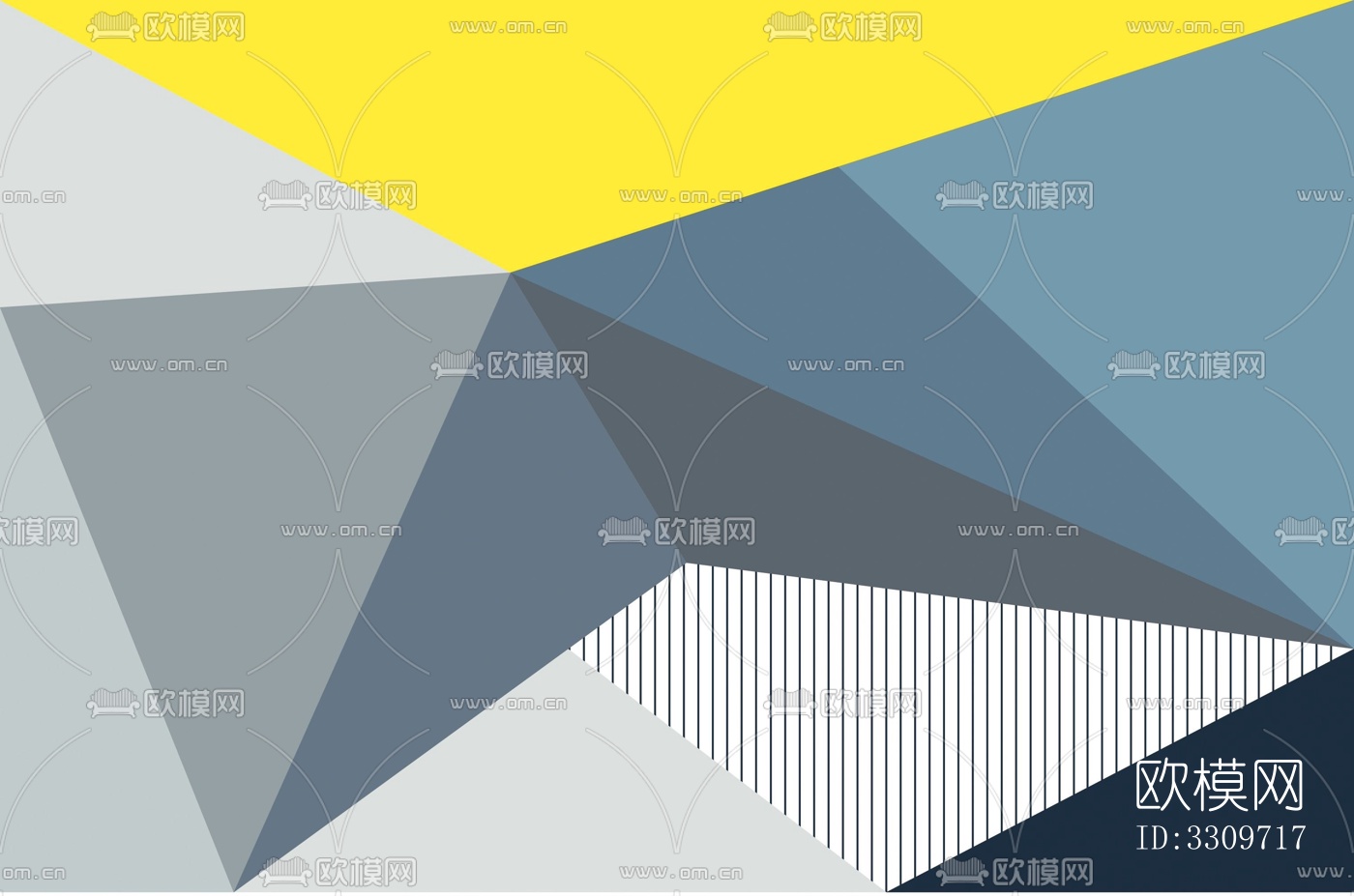 现代风格装饰画下载