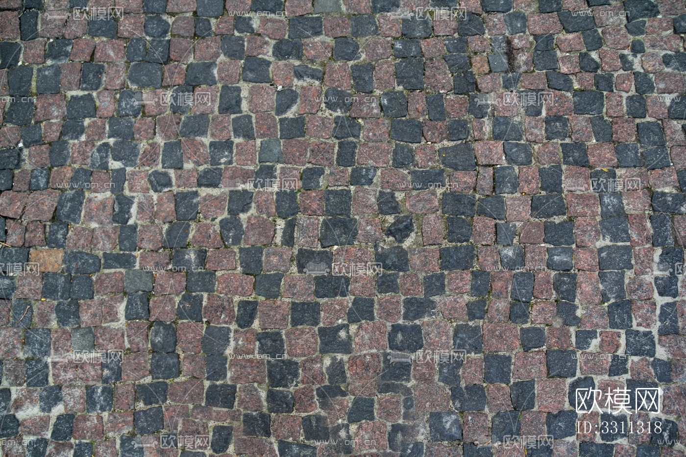 户外地砖拼花贴图下载
