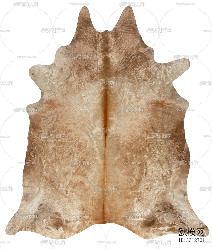 免扣动物皮毛皮草牛皮地毯下载