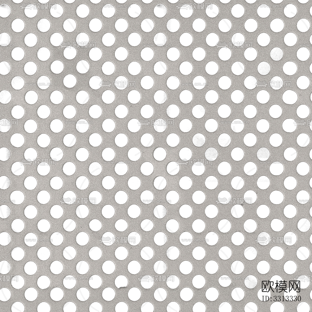 无缝免扣银灰色镂空冲孔板穿孔金属板铝板下载