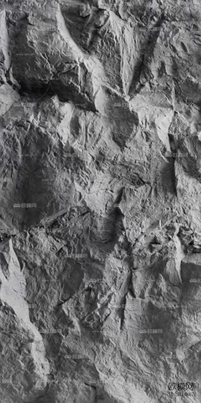 PU石灰色蘑菇石下载