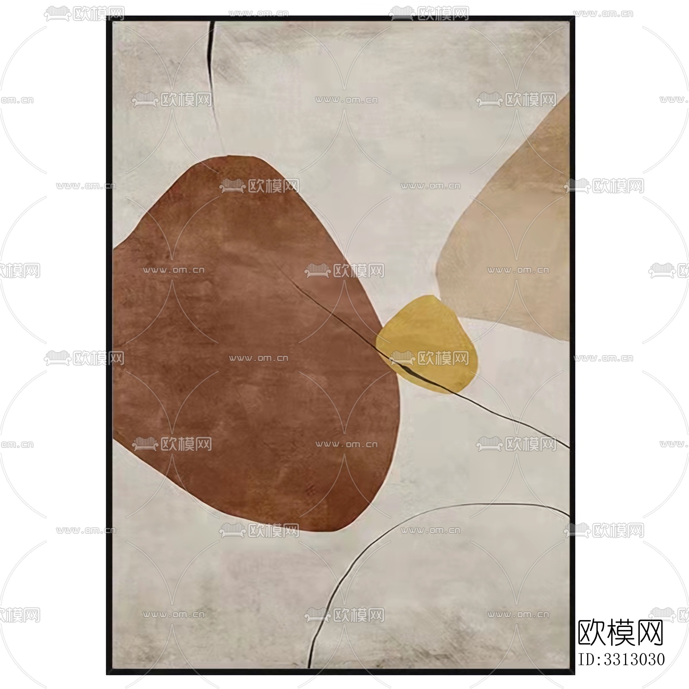 现代抽象装饰画下载