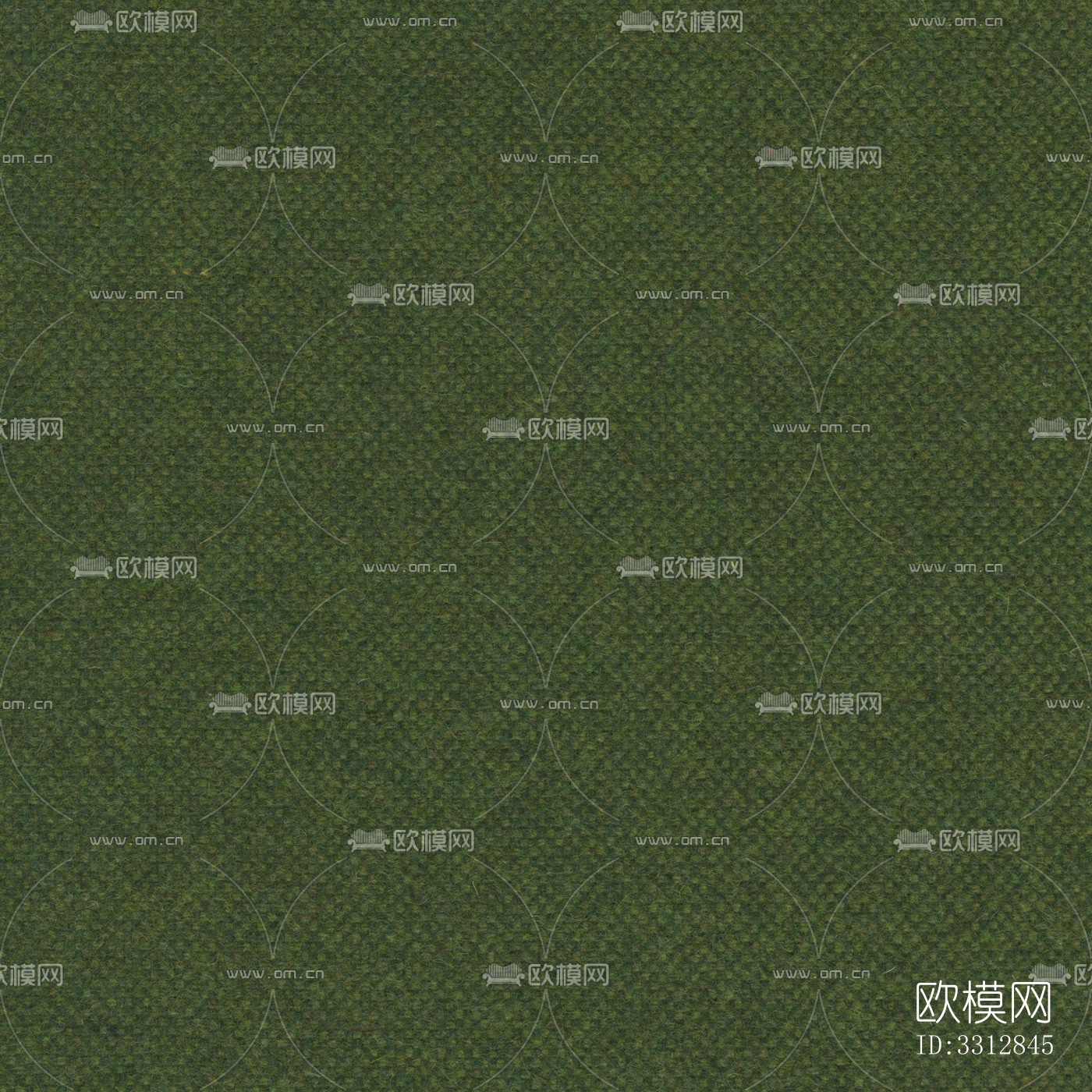 无缝深绿色针织亚麻布纹布料面料下载