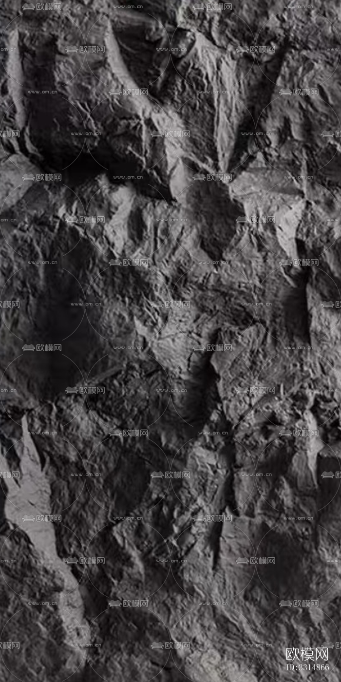 PU石灰色蘑菇石下载