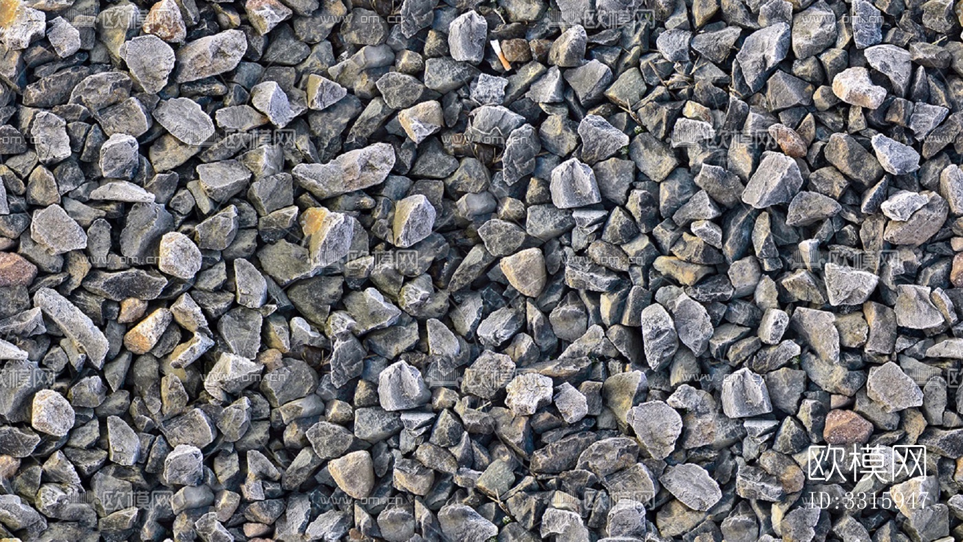 无缝灰色石子石头砾石鹅软石碎石水洗石地面下载