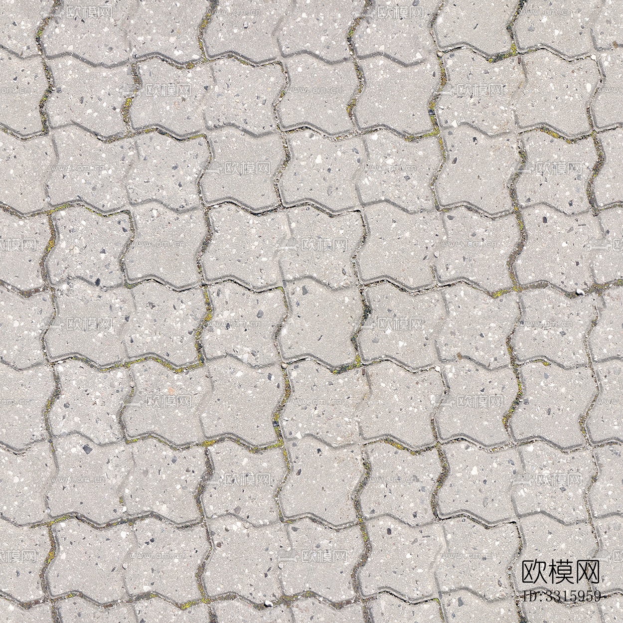 无缝拼花水泥地砖人行道路地面广场铺贴下载