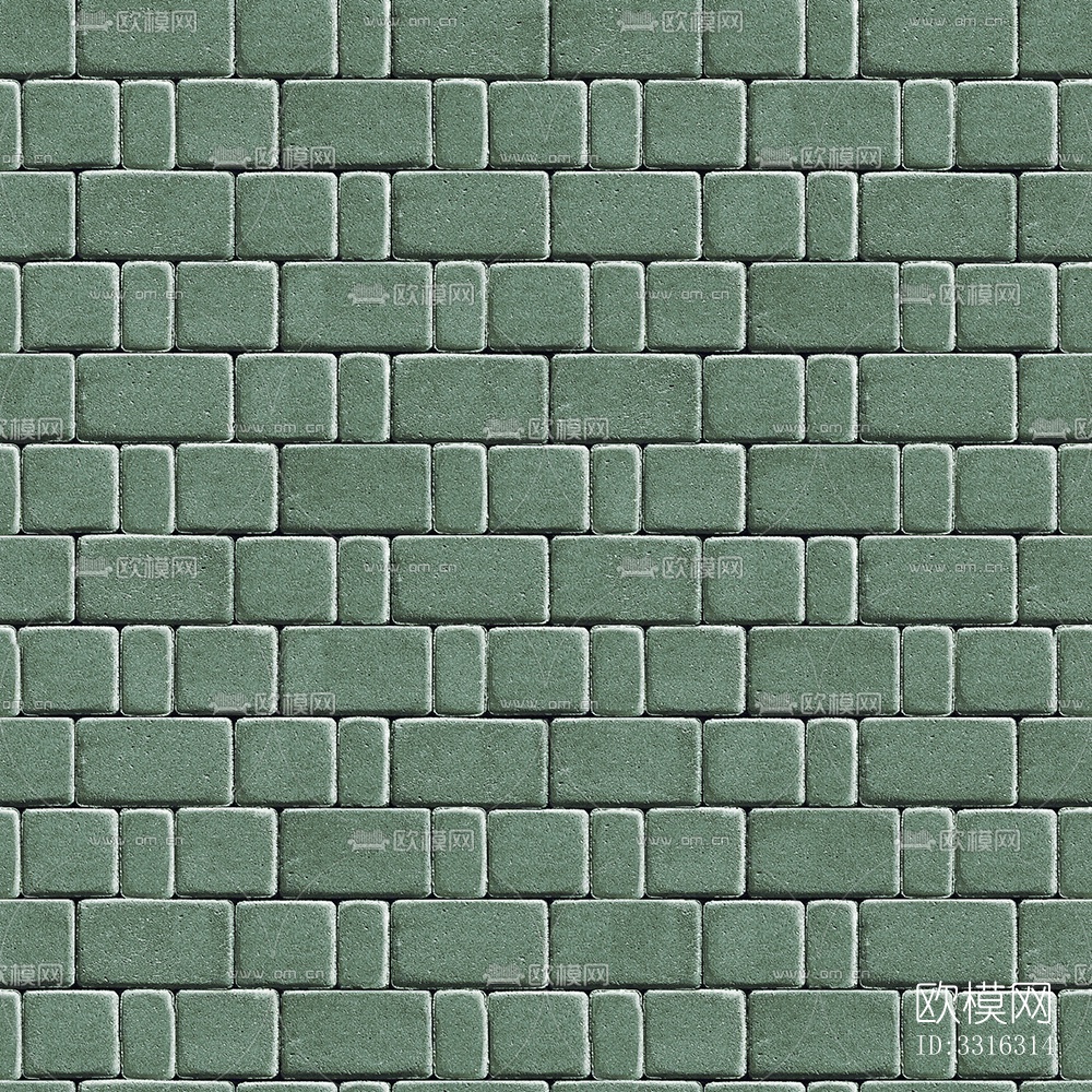 无缝拼花水泥地砖人行道路地面广场铺贴下载