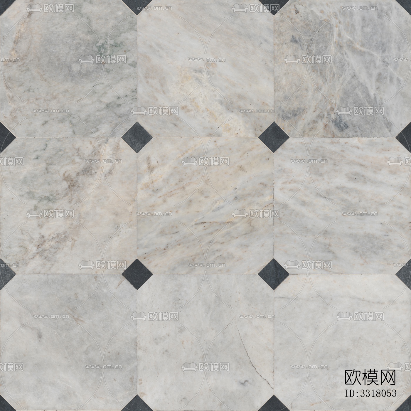 灰色大理石材拼花下载
