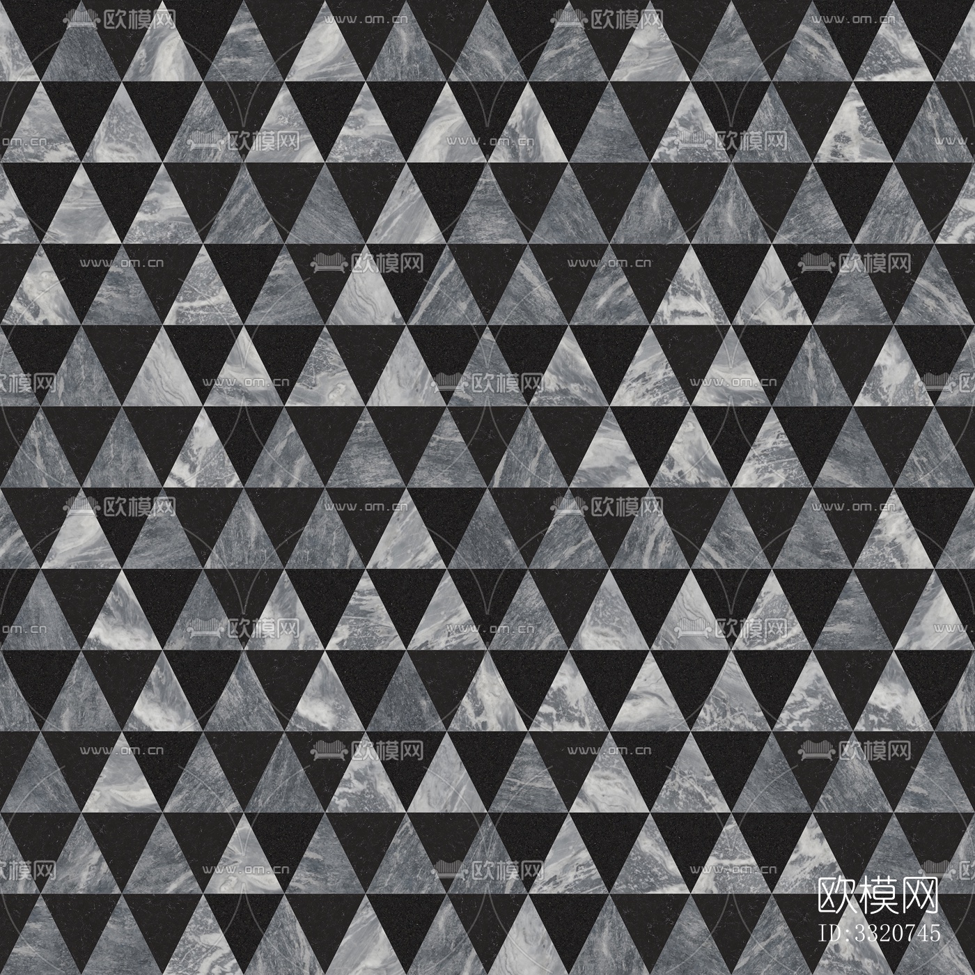 灰色大理石材拼花花砖无缝4k下载