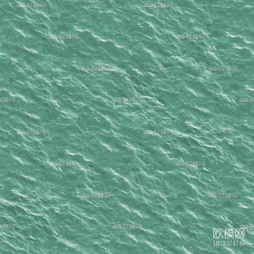 无缝绿色水波纹水面游泳池水池浪花海浪纹理下载